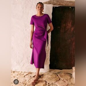 Worn Once Purple PIPPA Dress by Sézane. Perfect Condition